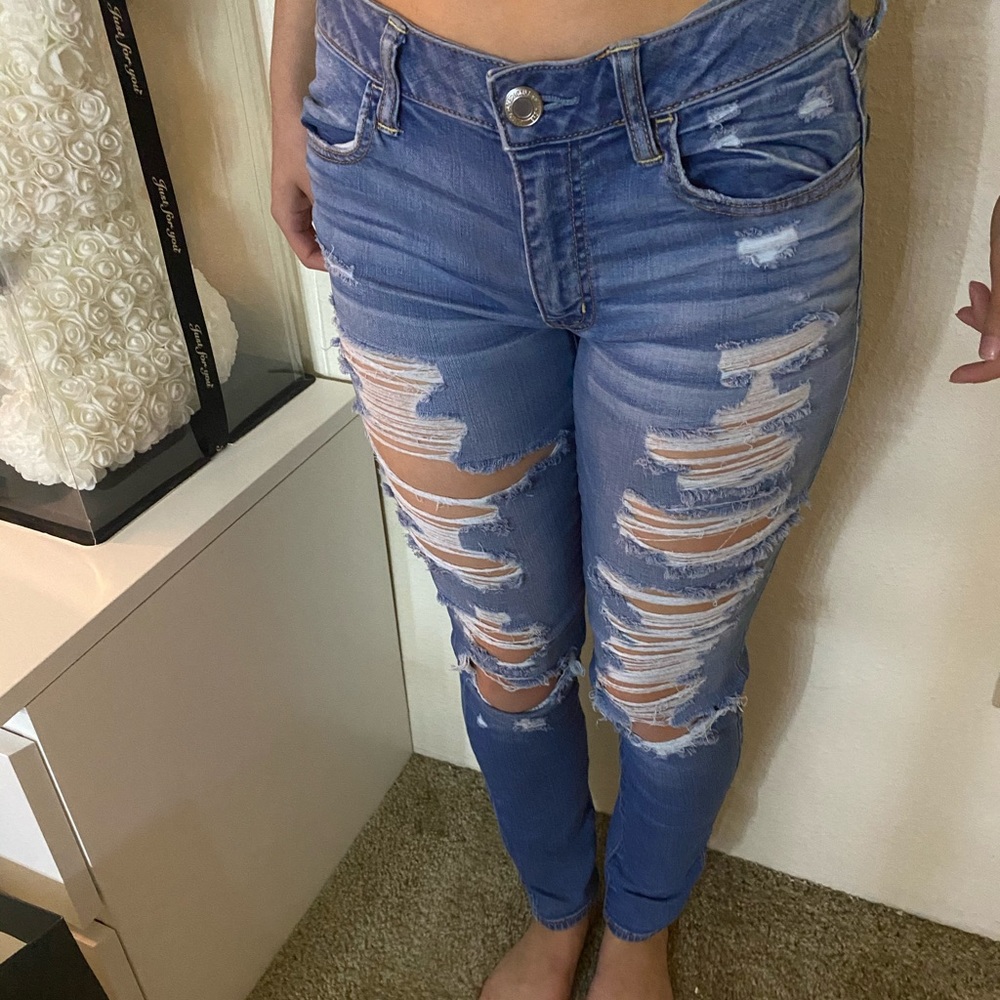 Ripped jeans